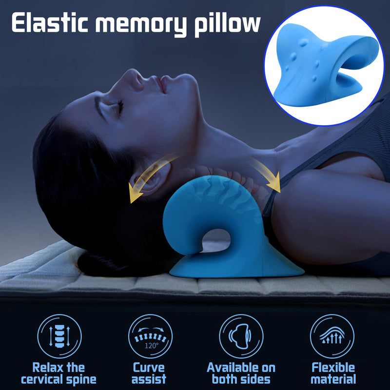 🌟 ErgoRelax™ CerviSoothe Massage Pillow 🌟 - luvinly
