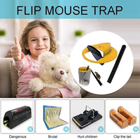 Thumbnail for FLIP-N-SLIDE BUCKET LID MOUSE TRAP - luvinly