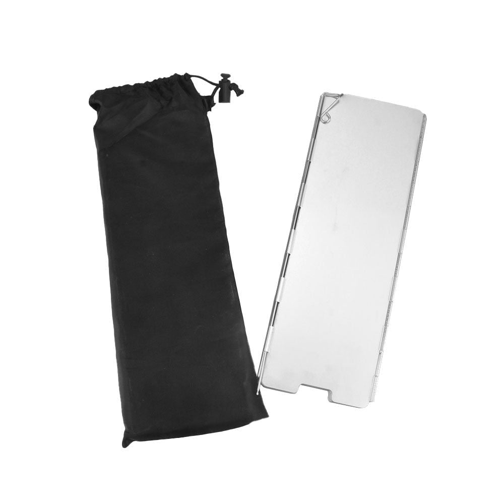 FOLDABLE OUTDOOR GAS STOVE WIND SHIELD - luvinly