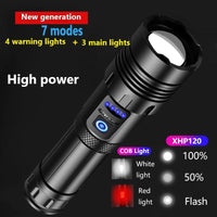 Thumbnail for FlashBolt - Rechargeable Tactical Laser Flashlight - luvinly
