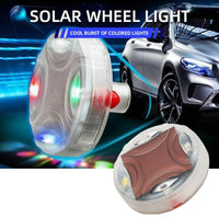 Thumbnail for FlashWheel - Rgb Glowing Motion Activated Solar Tire Valve - luvinly