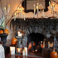 Thumbnail for Floating LED Candles With Wand Remote Control - luvinly