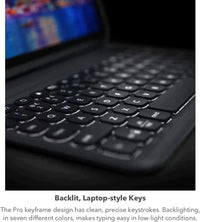 Thumbnail for FlowCase - Wireless Bluetooth Keyboard Case For IPad - luvinly