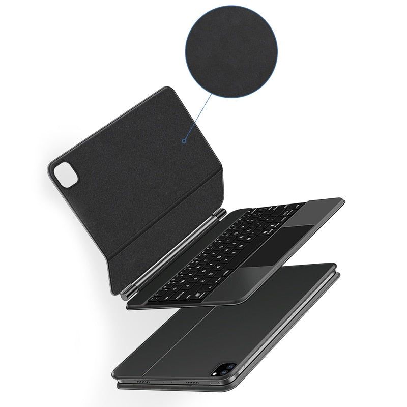 FlowCase - Wireless Bluetooth Keyboard Case For IPad - luvinly