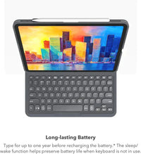 Thumbnail for FlowCase - Wireless Bluetooth Keyboard Case For IPad - luvinly