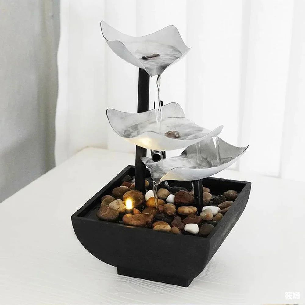 Flowing Water Desktop Fountain - luvinly