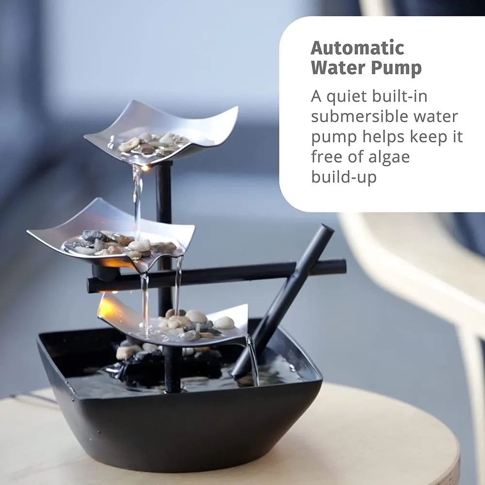 Flowing Water Desktop Fountain - luvinly