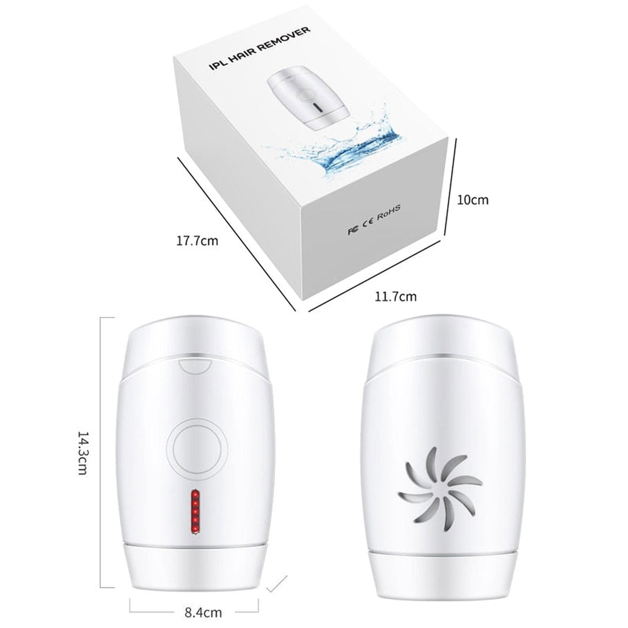 ForeverSilk™ - Advanced IPL Hair Removal Device - luvinly