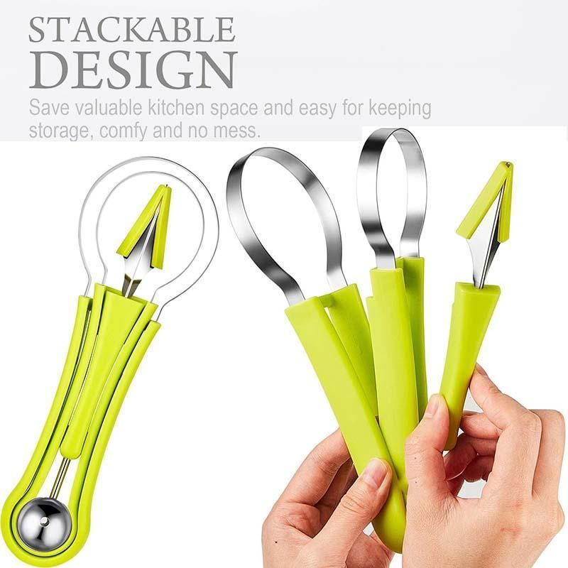 FruitWand™️ -4 In 1 Fruit & Cake Slicer - luvinly