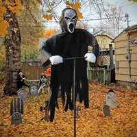 Thumbnail for Garden Ghostface Scream Scarecrow - luvinly