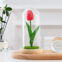 Thumbnail for Glass-covered Perpetual Flower Night Light Ornaments - luvinly