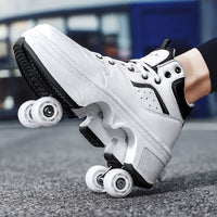 Thumbnail for GliderKicks - 2 In 1 Deformation Roller Skate Shoe - luvinly