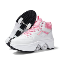 Thumbnail for GliderKicks - 2 In 1 Deformation Roller Skate Shoe - luvinly