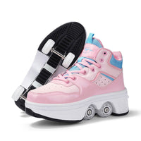 Thumbnail for GliderKicks - 2 In 1 Deformation Roller Skate Shoe - luvinly