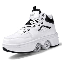 Thumbnail for GliderKicks - 2 In 1 Deformation Roller Skate Shoe - luvinly