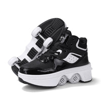 Thumbnail for GliderKicks - 2 In 1 Deformation Roller Skate Shoe - luvinly