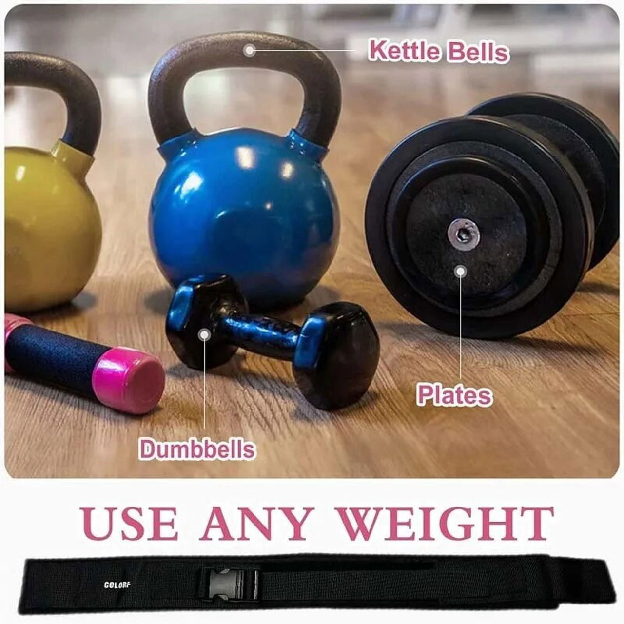 GluteMax - Exercise Hip Thrust Glute Trainer Belt - luvinly