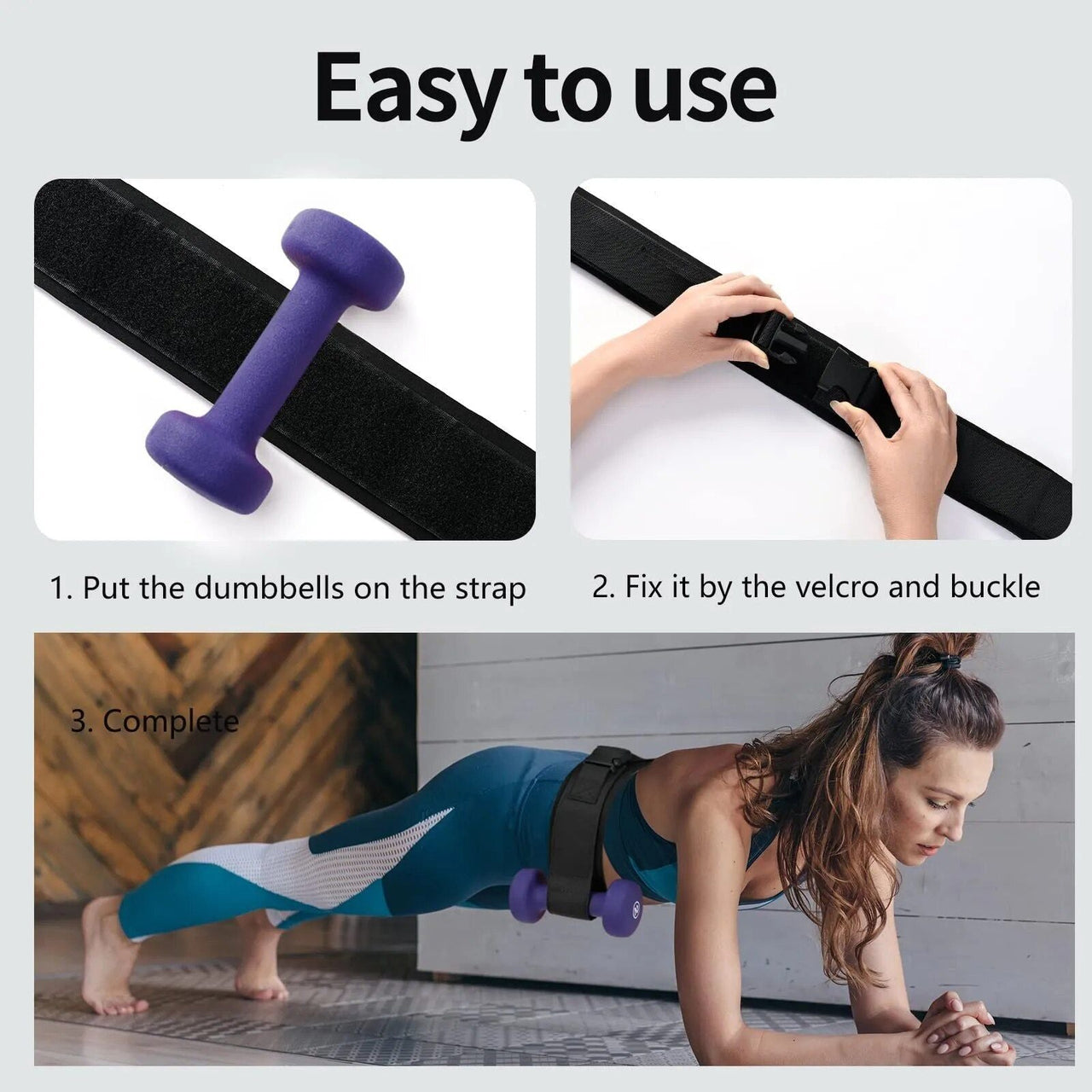 GluteMax - Exercise Hip Thrust Glute Trainer Belt - luvinly