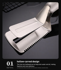 Thumbnail for GriTong™ Stainless Steel BBQ Tong - luvinly