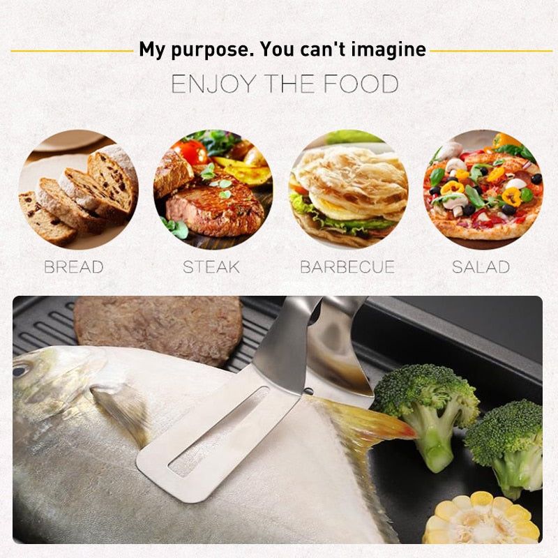 GriTong™ Stainless Steel BBQ Tong - luvinly