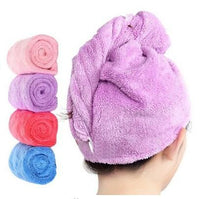 Thumbnail for HairZorb - Super Absorbent & Quick Dry Microfiber Hair Towel Wrap - luvinly