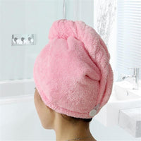 Thumbnail for HairZorb - Super Absorbent & Quick Dry Microfiber Hair Towel Wrap - luvinly
