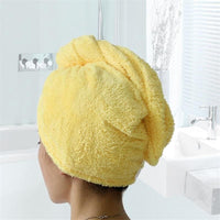 Thumbnail for HairZorb - Super Absorbent & Quick Dry Microfiber Hair Towel Wrap - luvinly