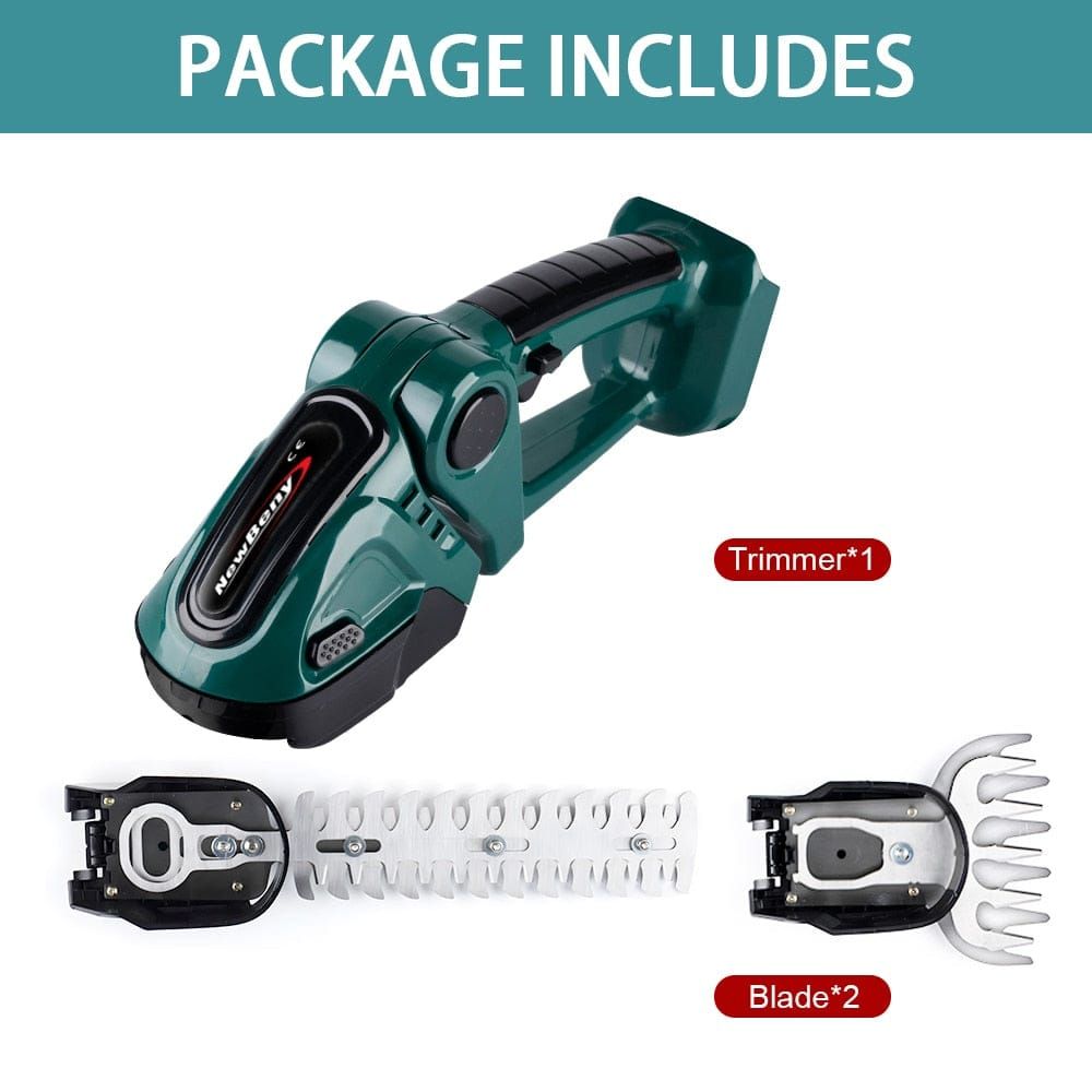 HedgeGenie™️- 2 In 1 Cordless Electric Hedge Garden Trimmer - luvinly