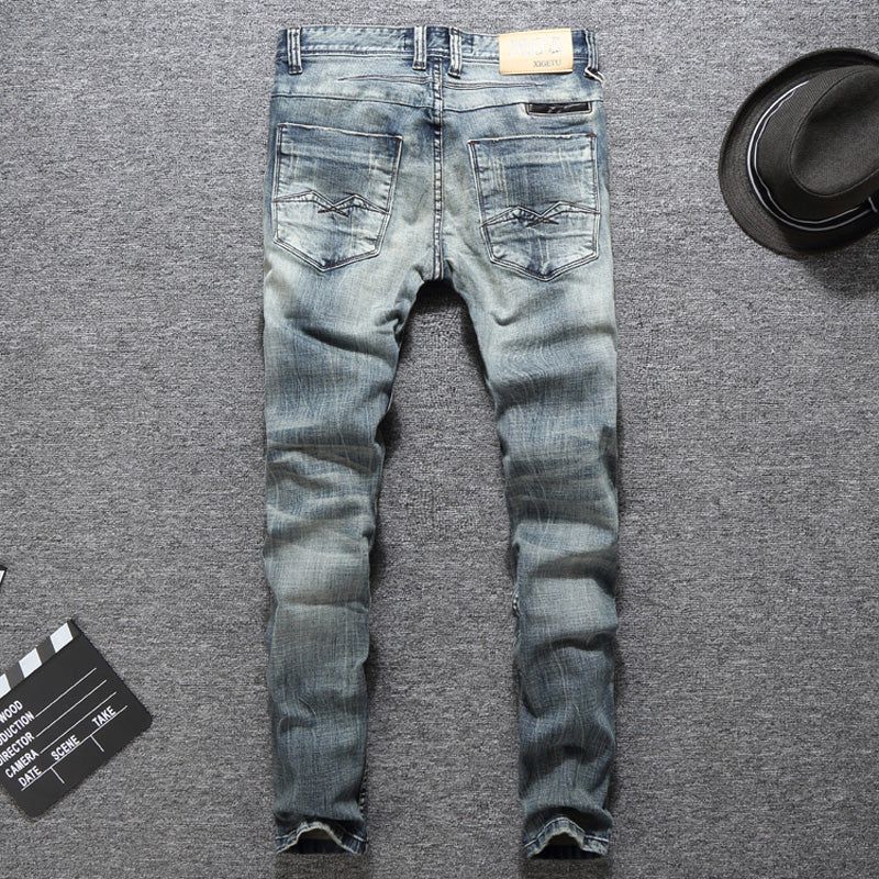 Italian Designer Men Jeans - luvinly