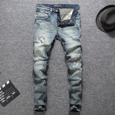 Italian Designer Men Jeans - luvinly