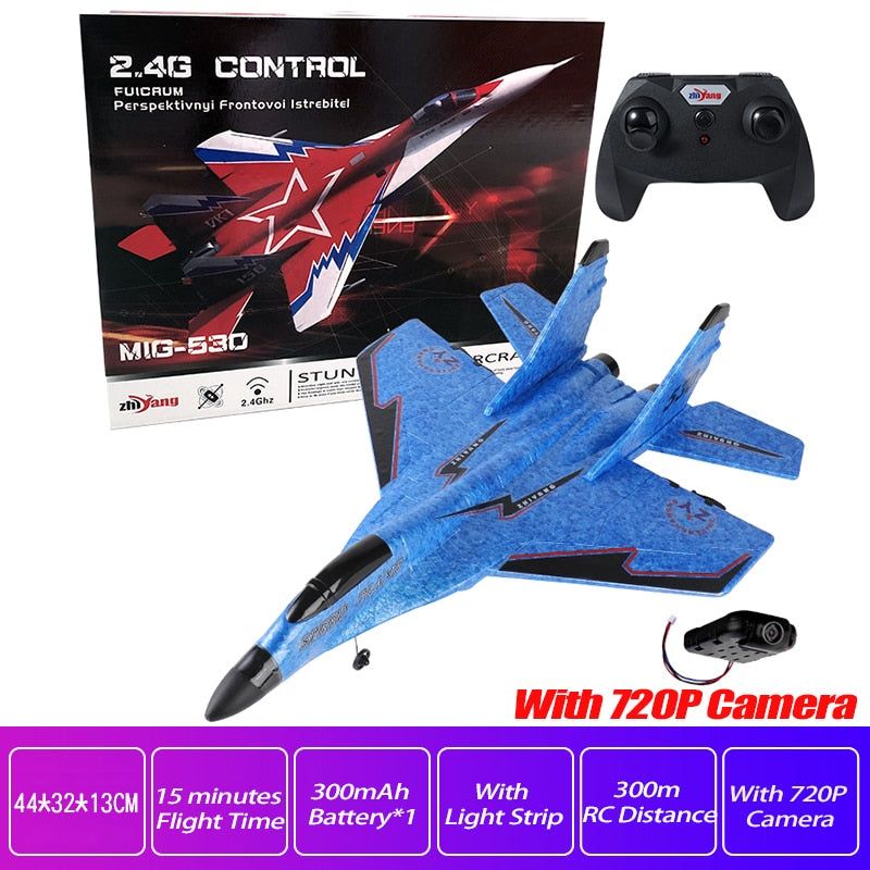 JetZoom- 2.4G Remote Control RC Plane - luvinly