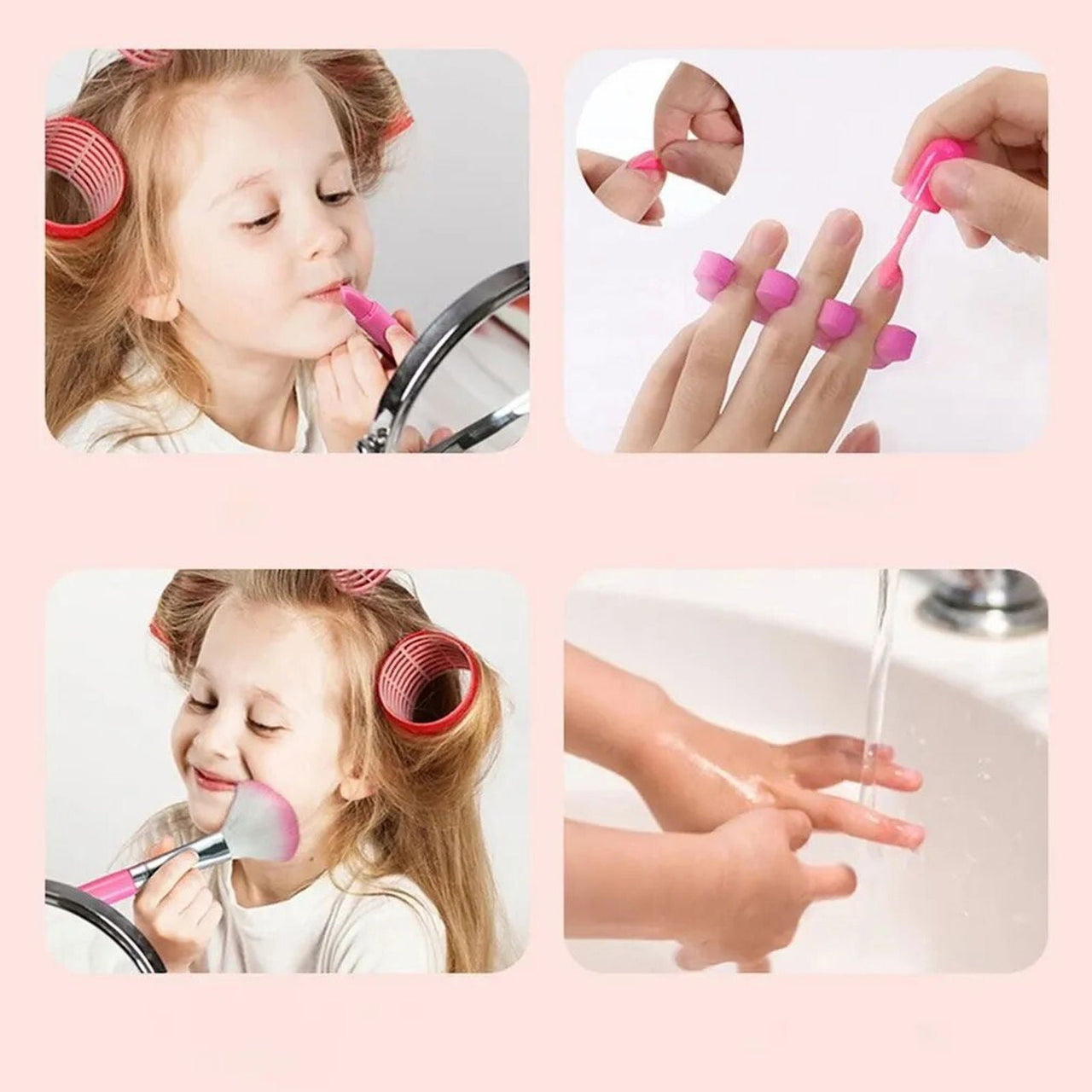 KidGlam - Kids Washable Makeup Beauty Kit - luvinly