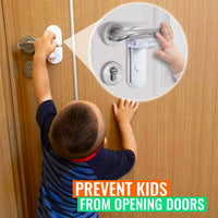 Thumbnail for KnobLock - Child Proof Door Lever Lock - luvinly