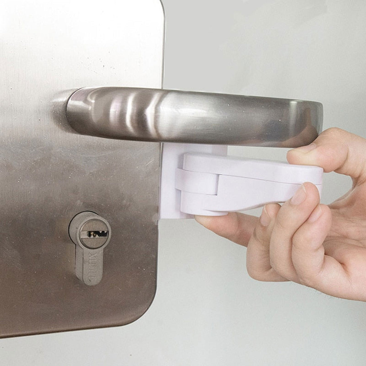 KnobLock - Child Proof Door Lever Lock - luvinly