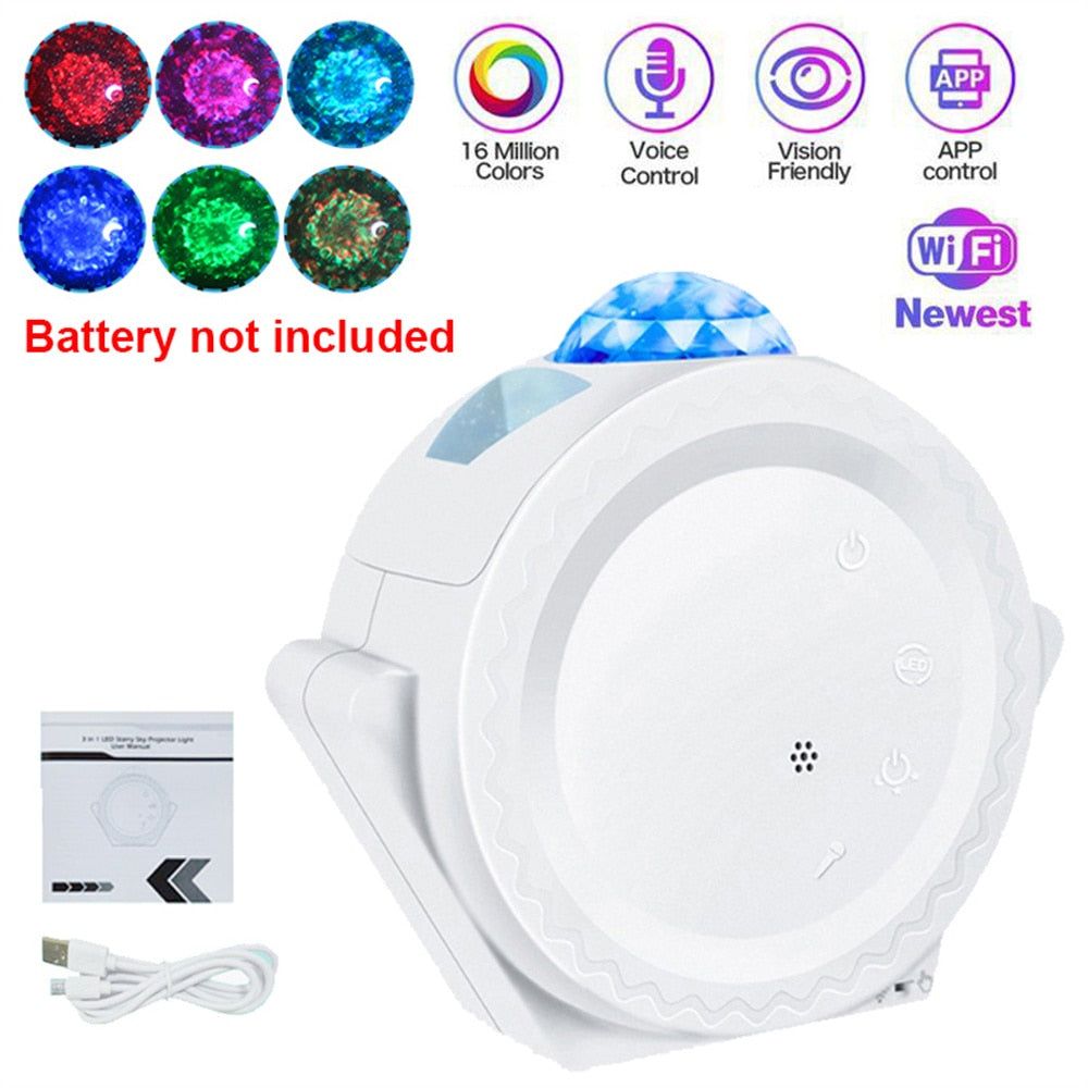 Led Aurora Borealis Night Lights - luvinly