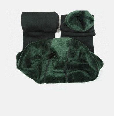 LeggieWarmers - Women's Winter Warm Fleece Lined Leggings - luvinly