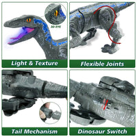 Thumbnail for Life Like RC Dinosaur Toy - luvinly
