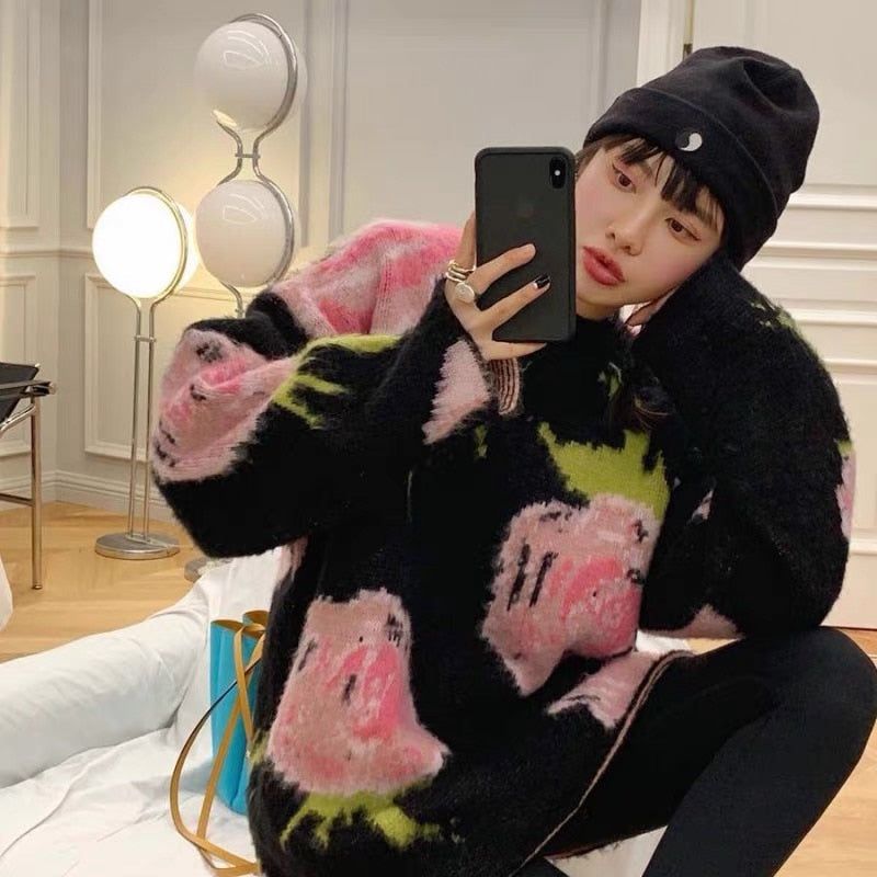 Loose Autumn Casual Pullover - luvinly