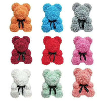 Thumbnail for Love Forever Rose Teddy Bear - luvinly