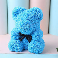 Thumbnail for Love Forever Rose Teddy Bear - luvinly