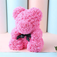Thumbnail for Love Forever Rose Teddy Bear - luvinly