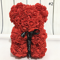 Thumbnail for Love Forever Rose Teddy Bear - luvinly