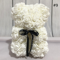 Thumbnail for Love Forever Rose Teddy Bear - luvinly