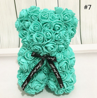 Thumbnail for Love Forever Rose Teddy Bear - luvinly