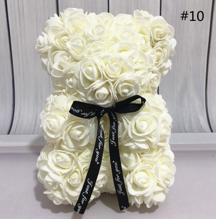 Love Forever Rose Teddy Bear - luvinly