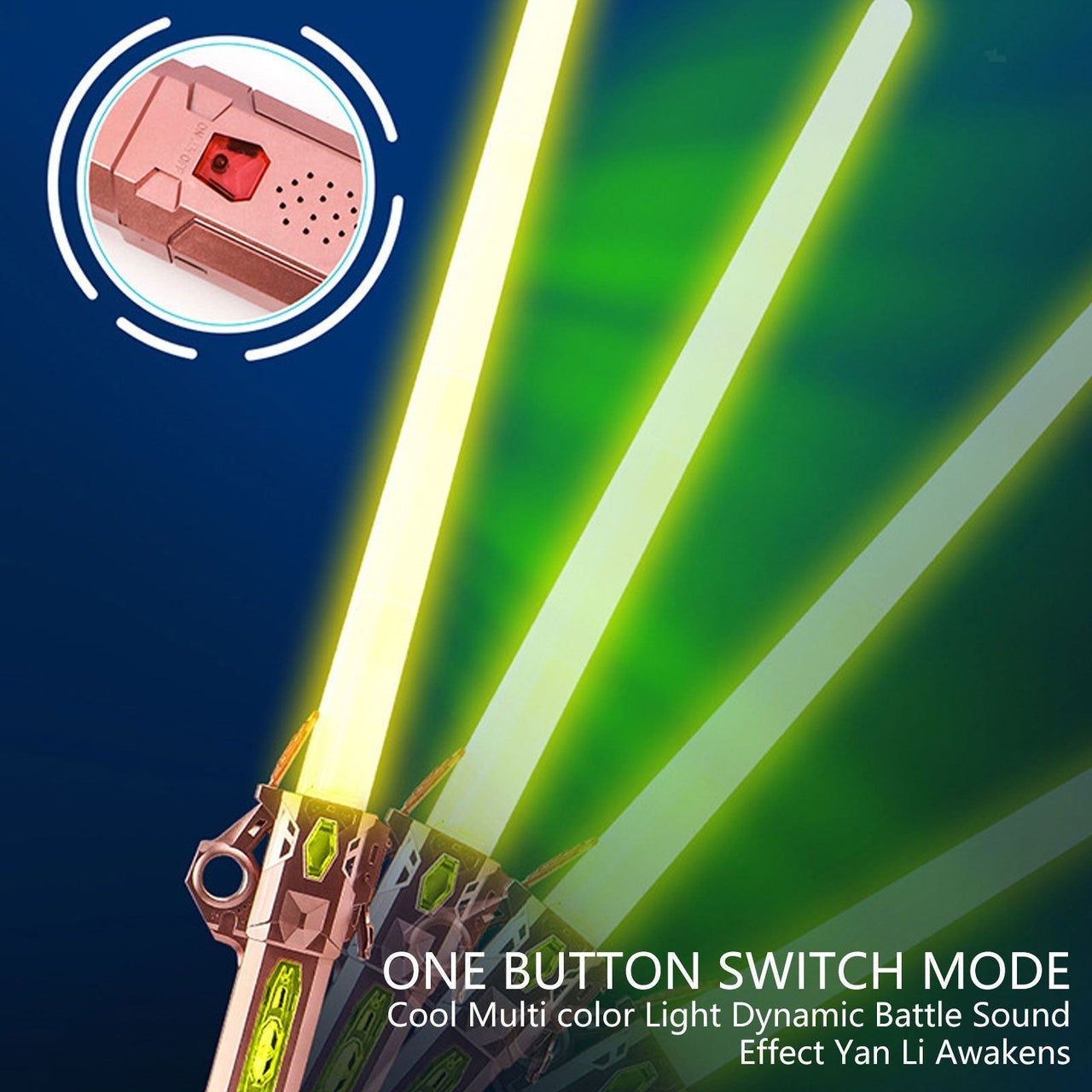 🪄 LuminEdge- 7 Color Galaxy Retractable Toy Laser Sword 🌌 - luvinly