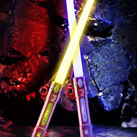 Thumbnail for 🪄 LuminEdge- 7 Color Galaxy Retractable Toy Laser Sword 🌌 - luvinly
