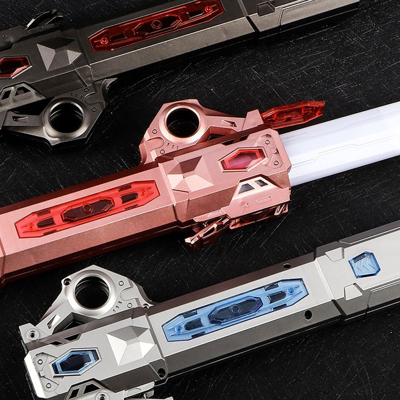 🪄 LuminEdge- 7 Color Galaxy Retractable Toy Laser Sword 🌌 - luvinly