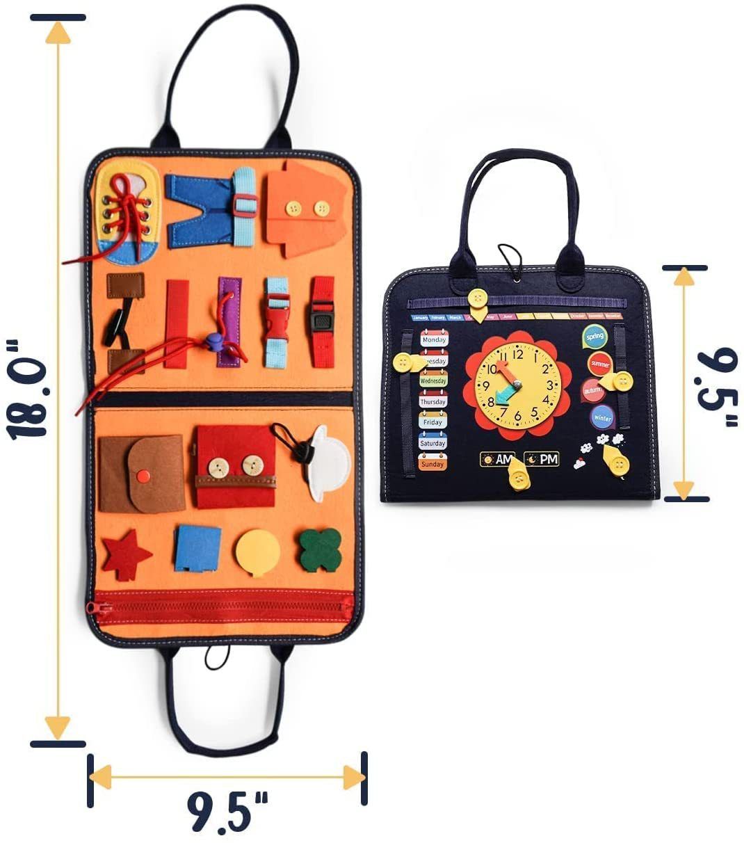 Montessori Busy Bag Boards - luvinly