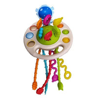 Thumbnail for Montessori Silicone Pulling Toy - luvinly